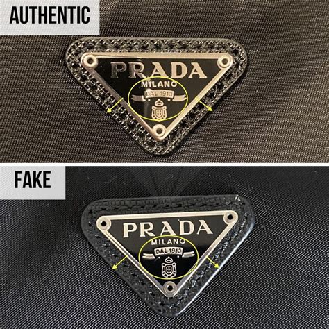 fake prada card holder|authentic prada bag identification.